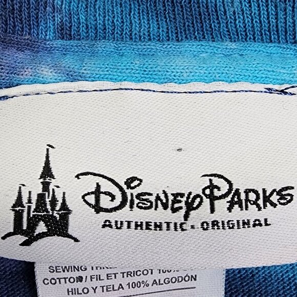 Disneyland Resort 2017 Tie-Dye T-Shirt With Sorcerer Mickey, Women's Small - Picture 4 of 8